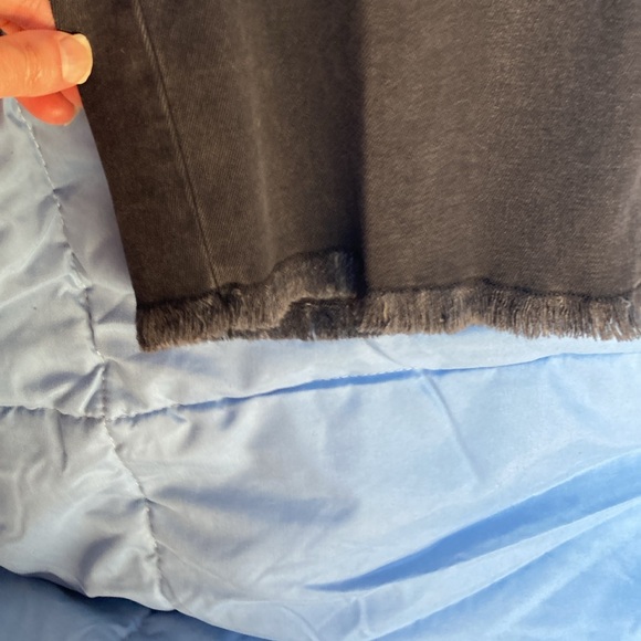 Ruby rd pant Tencel blend raw hem pull on ankle pant size 3X - Picture 9 of 17